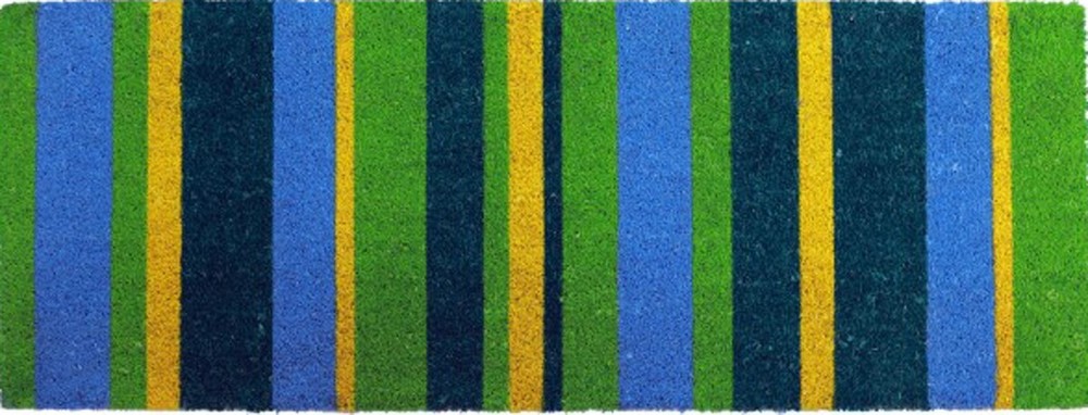 SOPHISTICATED STRIPE COIR DOORMAT - 18