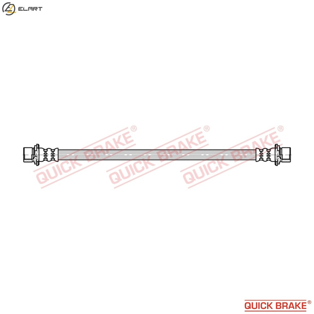 BRAKE HOSE 25.056 FOR TOYOTA DAIHATSU 1KR-FE 1.0L 3cyl YARIS1NR-FE2NZ-FE 1.3L