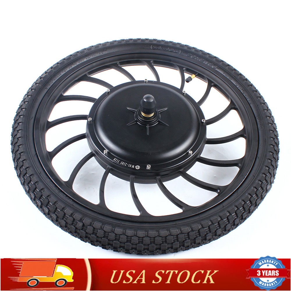 20 Inch 48V Front Hub Motor Ebike Conversion Kit for Electric Bicycle