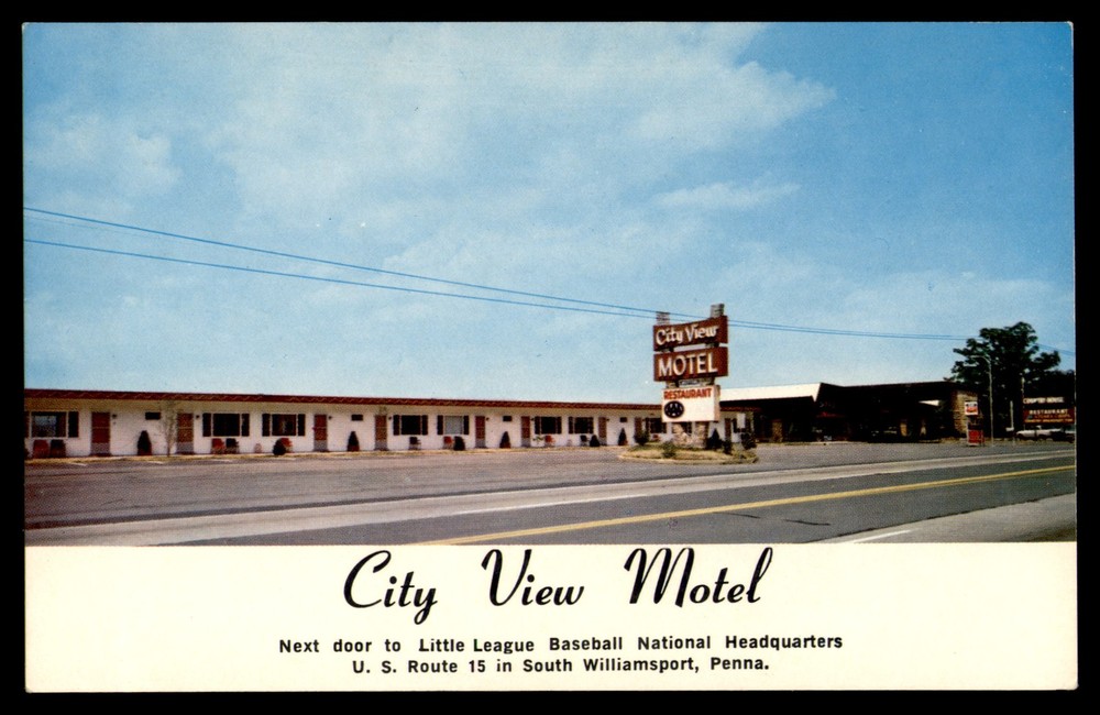 Postcard City View Motel in Williamsport, PA