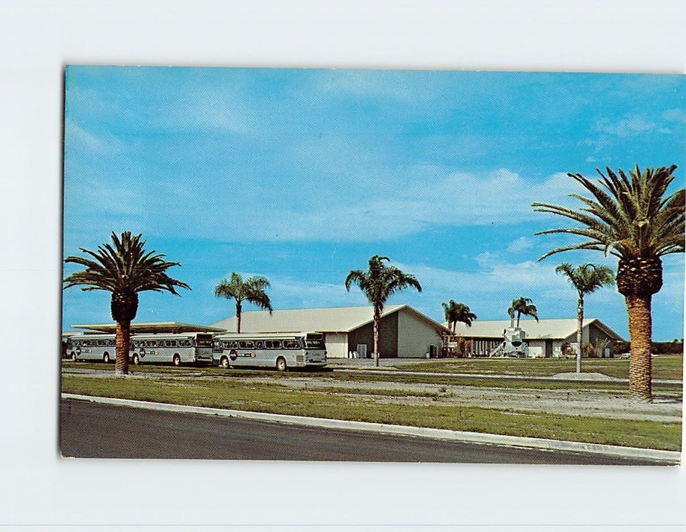 Postcard Visitor Information Center Kennedy Space Center Merritt Island FL USA