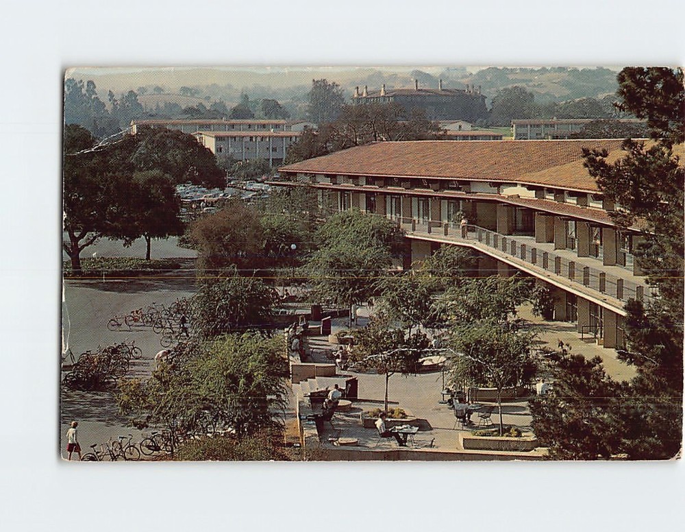 Postcard Tresidder Memorial Union Stanford University Palo Alto California USA