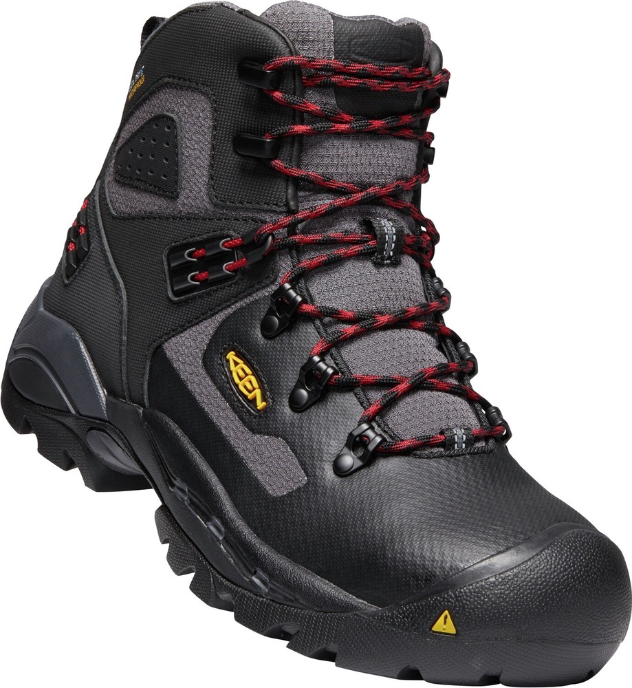 Keen Utility Mens St Paul 6 Inch Waterproof Carbon Fiber Safety Toe Work Boot 1021