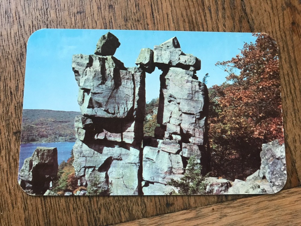 Devil's Lake Sauk County Wisconsin State Park Series Postcard