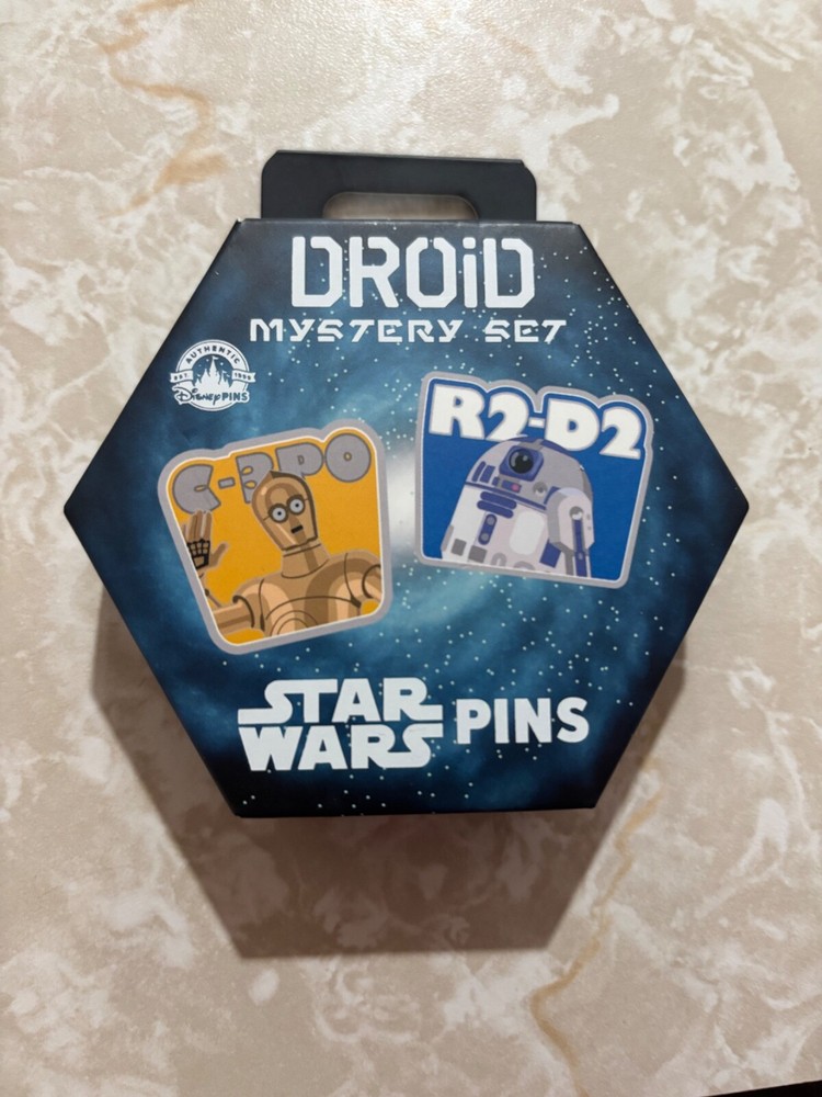 2024 Disney Parks Star Wars Droid Series Mystery Box Set of 2 Pins