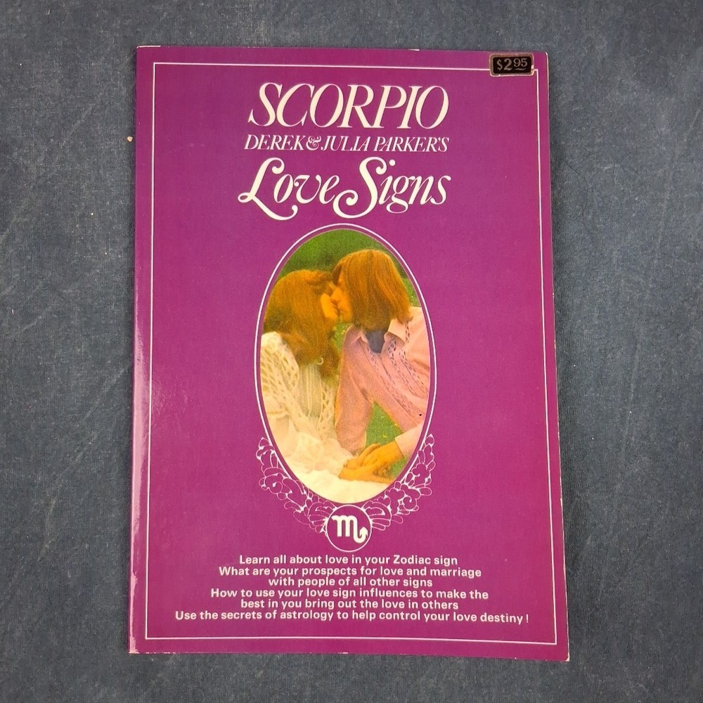 Scorpio Love Signs Astrology Book Parker Zodiac Love Compatibility PB