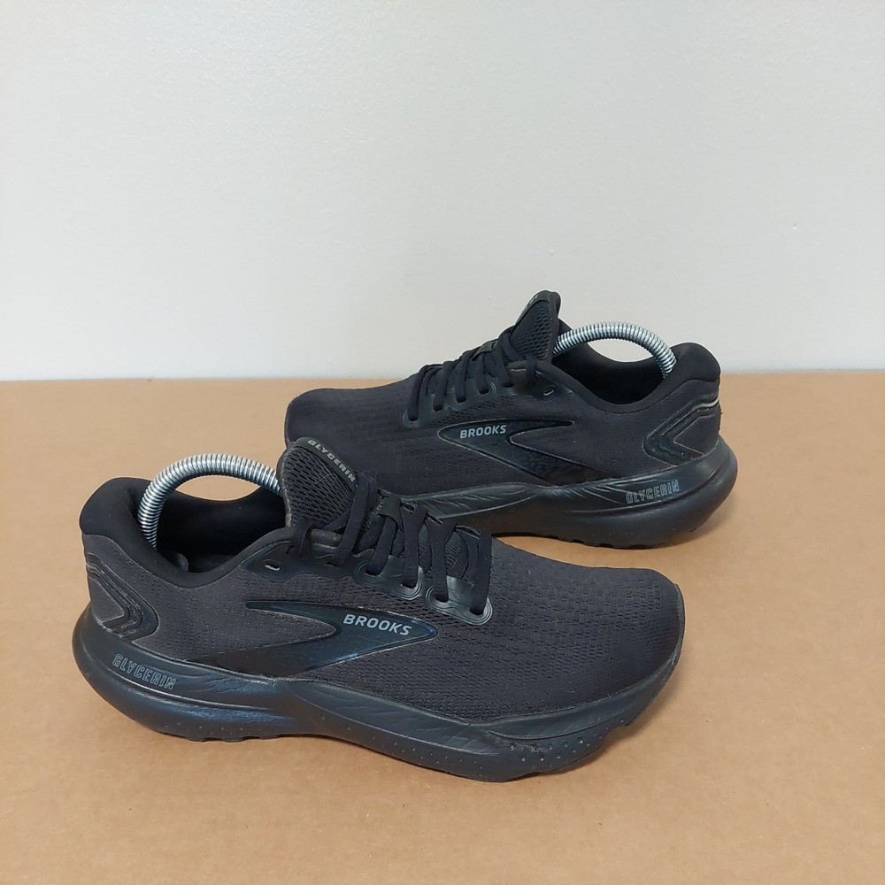 Brooks Womens Glycerin 21 Black Running Shoes Sneakers  SIZE 9.5 NO INSOLES
