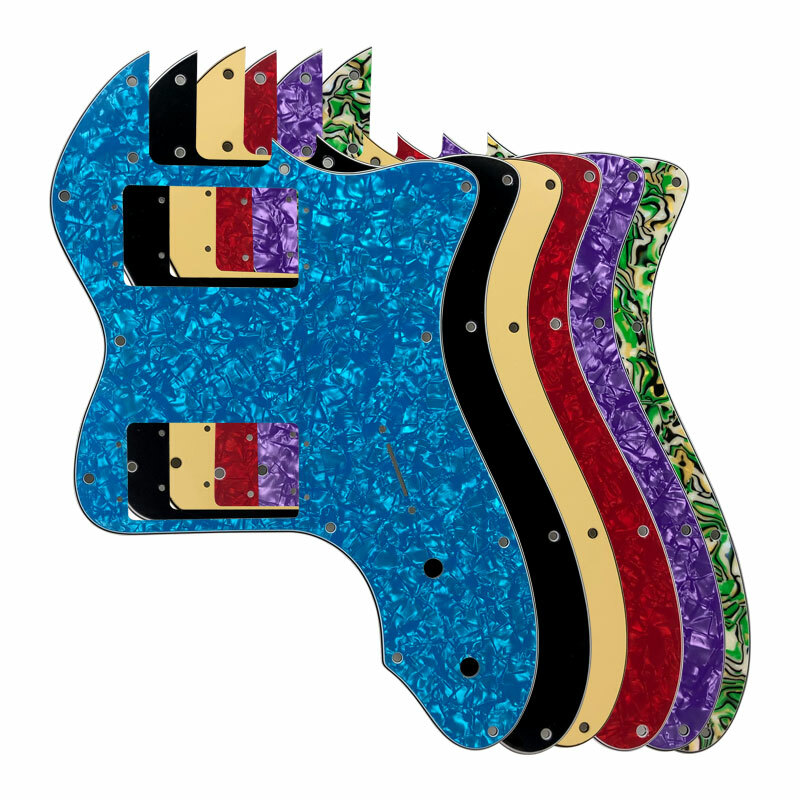 For US Fender Classic Series '72 Telecaster Tele Thinline Guitar pickguard