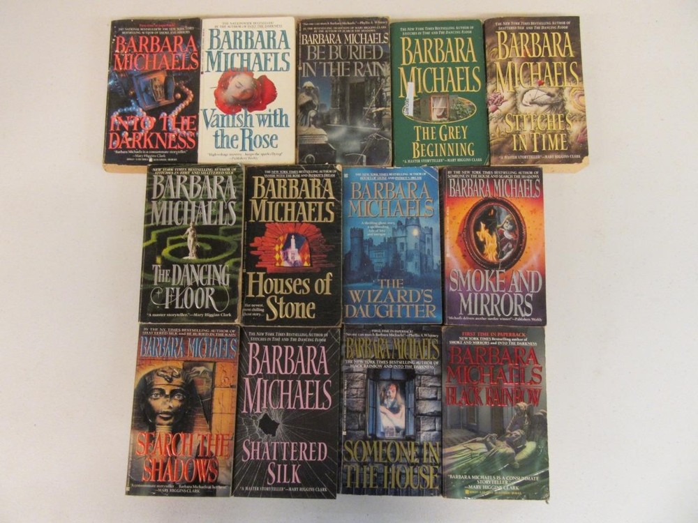 BIG Lot of (13) BARBARA MICHAELS Horror Thriller Mystery Books WIZARD'S DAUGHTER