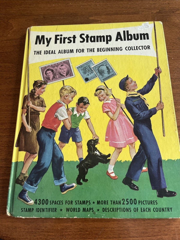 My First Stamp Album 1960 Minkus Publications