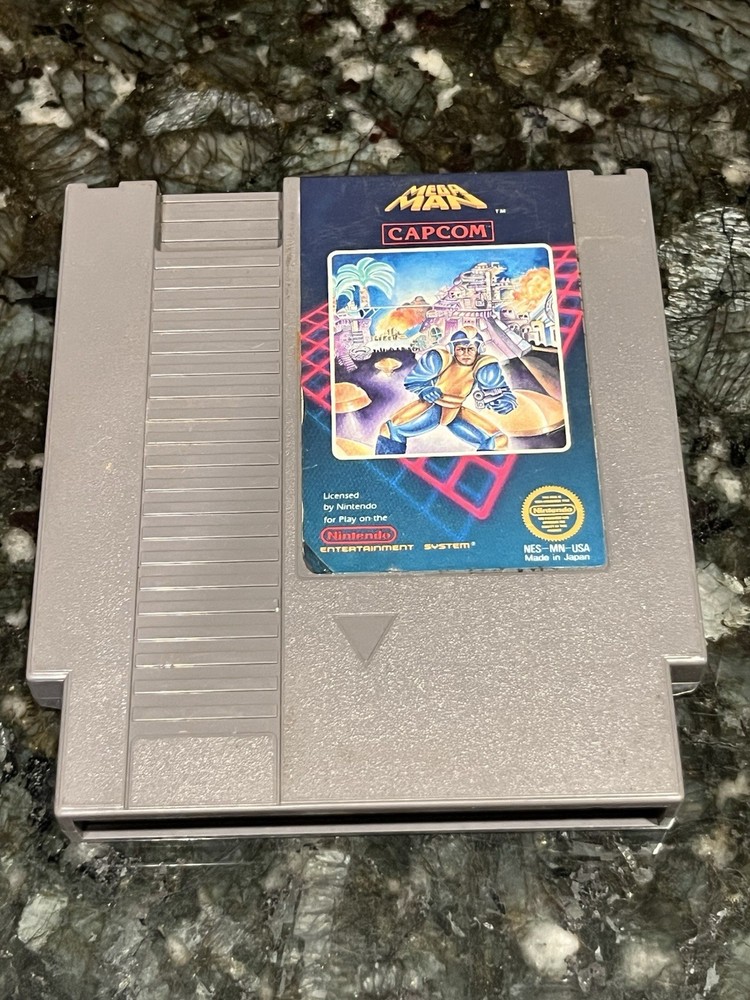 Mega Man Nintendo NES Authentic Cartridge