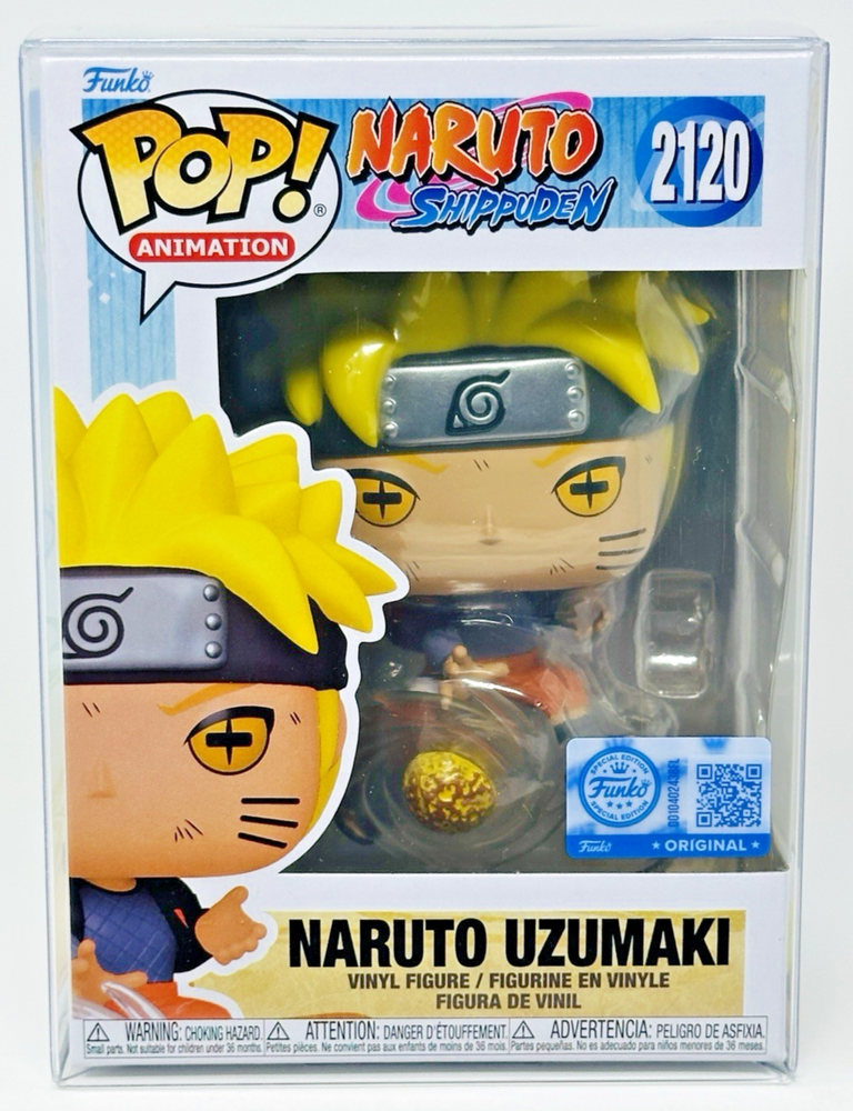 Funko Pop! Naruto Uzumaki #2120 (Lava Release Rasenshuriken) w/ Protector - New