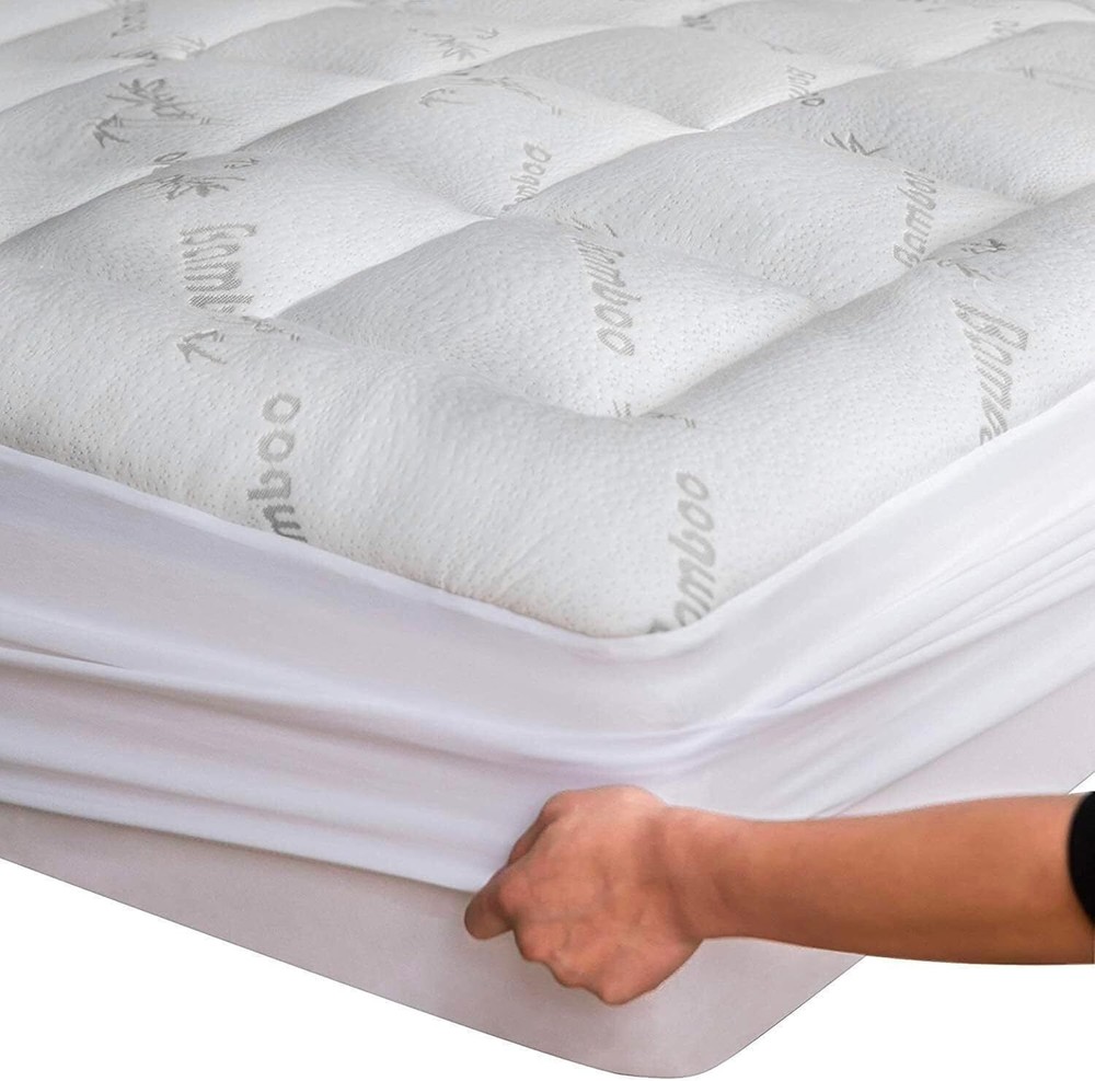 Viscose Made from Bamboo Full Mattress Topper