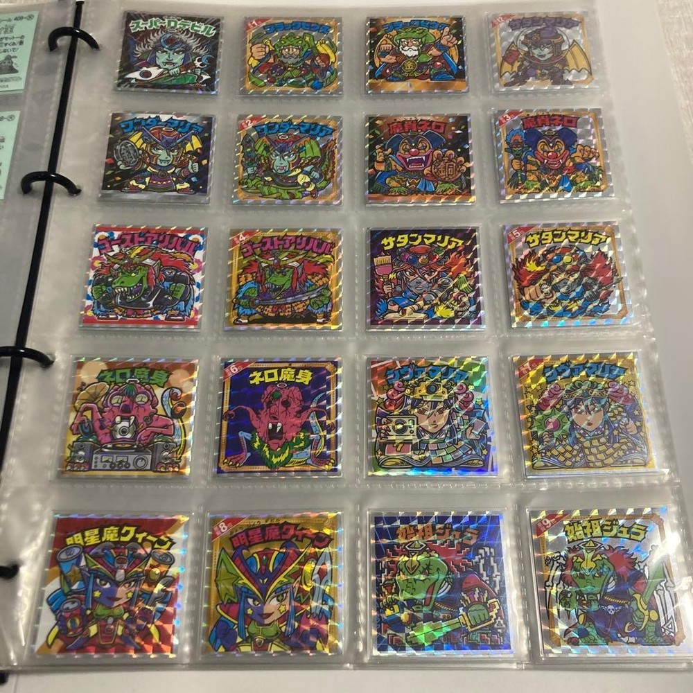 Bikkuriman Stickers 60+pcs Full Set Colorful Characters Collectible Good Conditi