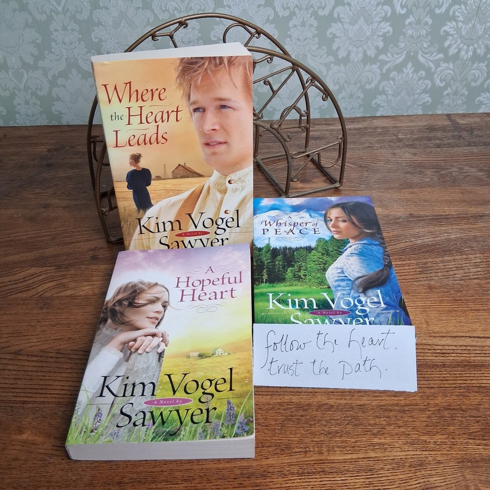 Kim Vogel Sawyer 3 Book Lot Amish Mennonite Christian Romance Fiction PB