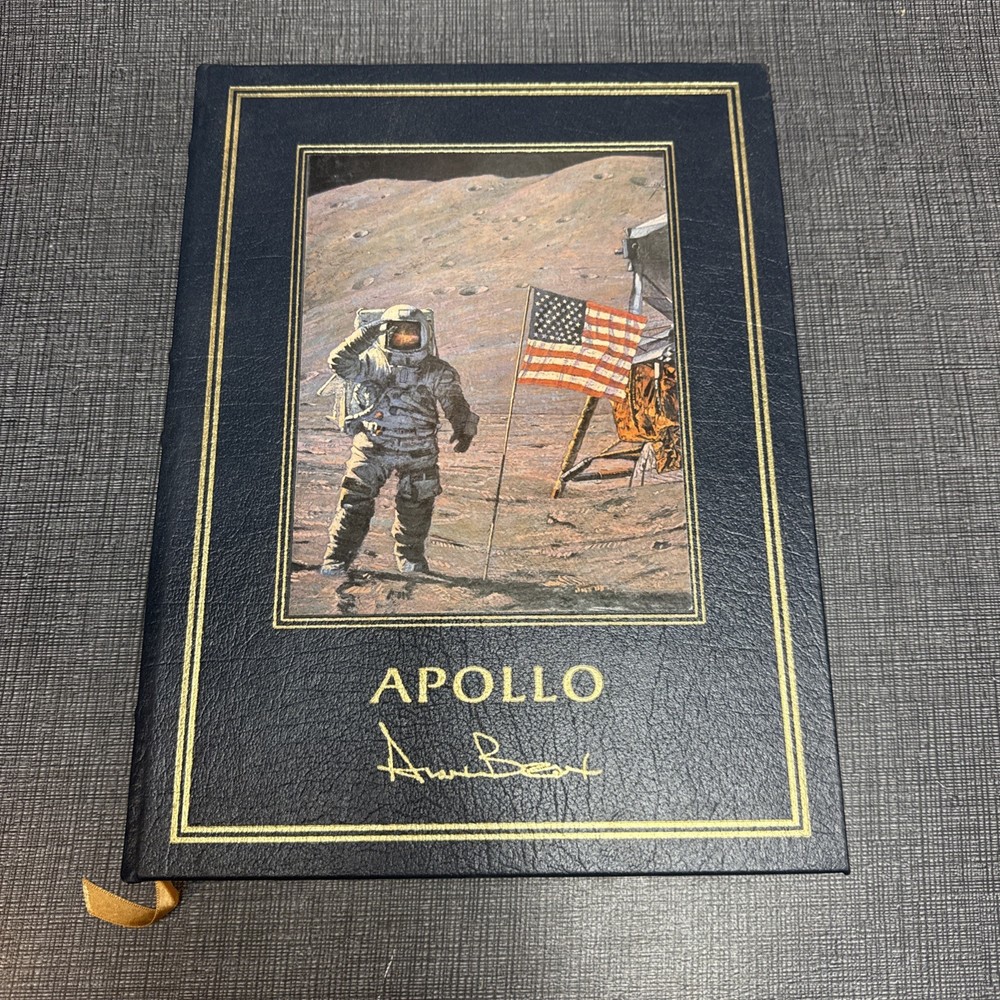 Alan Bean Signed - Apollo - Easton Press Leather - Nasa - Moon Landing