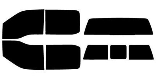 Premium 3M Ceramic Window Tint Kit for Ford F150 1990-2026 – DIY PreCut All Windows
