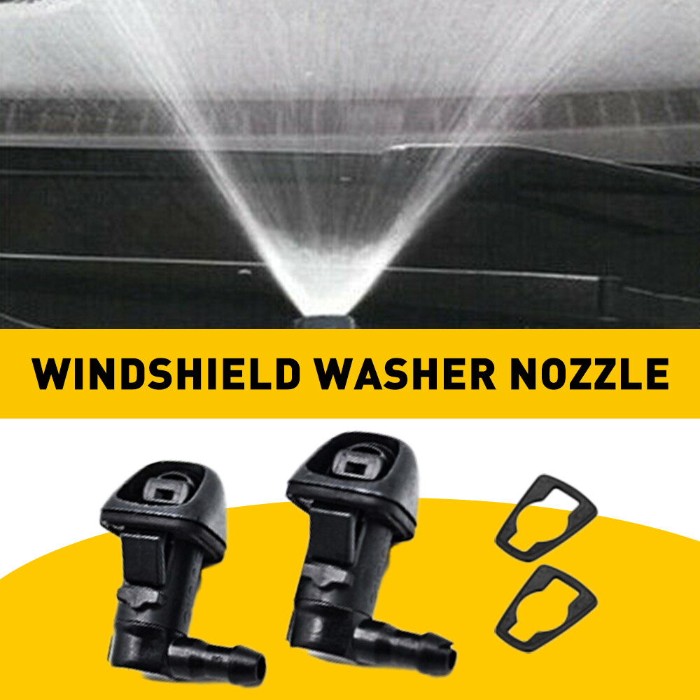 2Pcs Honda Odyssey Front Hood Windshield Washer Nozzle Jet Spray 76810-TK8-A