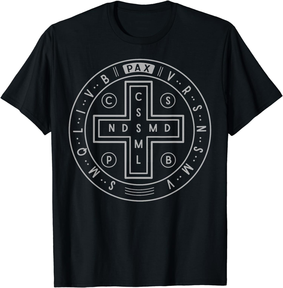 Limited Edition St. Benedict Medal Christian Faith T-Shirt