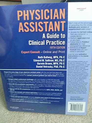 Physician Assistant: A Guide to - Paperback, by Ballweg MPA PA-C - Very Good