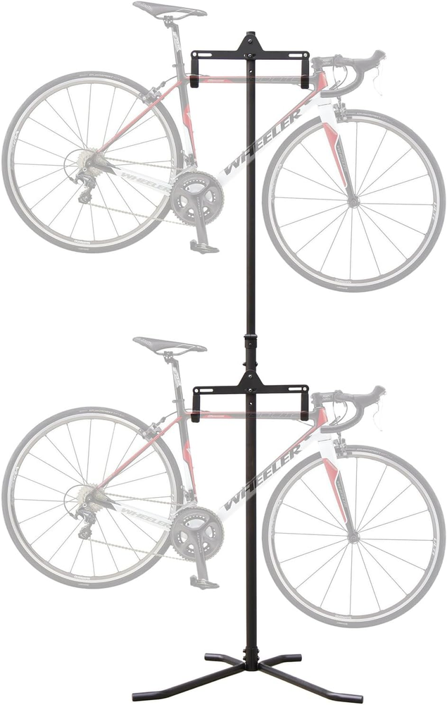 Bike Vertical Freestanding Hanger Parking Rack - Fully Adjustable Gravity Storag