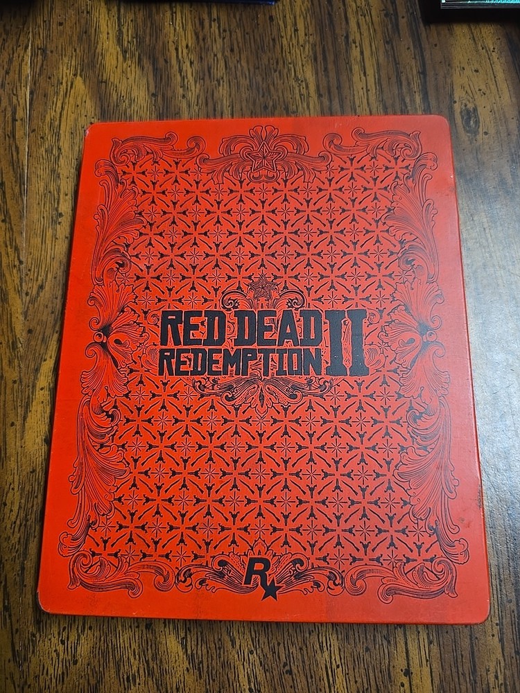 Red Dead Redemption 2 Steelbook Edition, PlayStation 4 2018 CASE AND MAP ONLY
