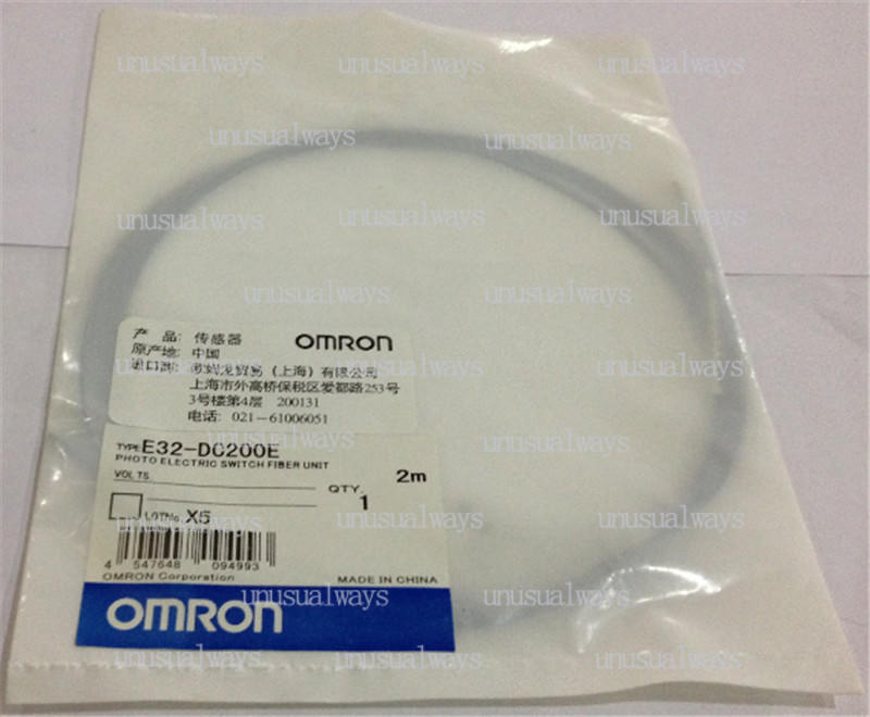 1PCS Omron E32-DC200E E32DC200E Photoelectric Switch Fiber Unit