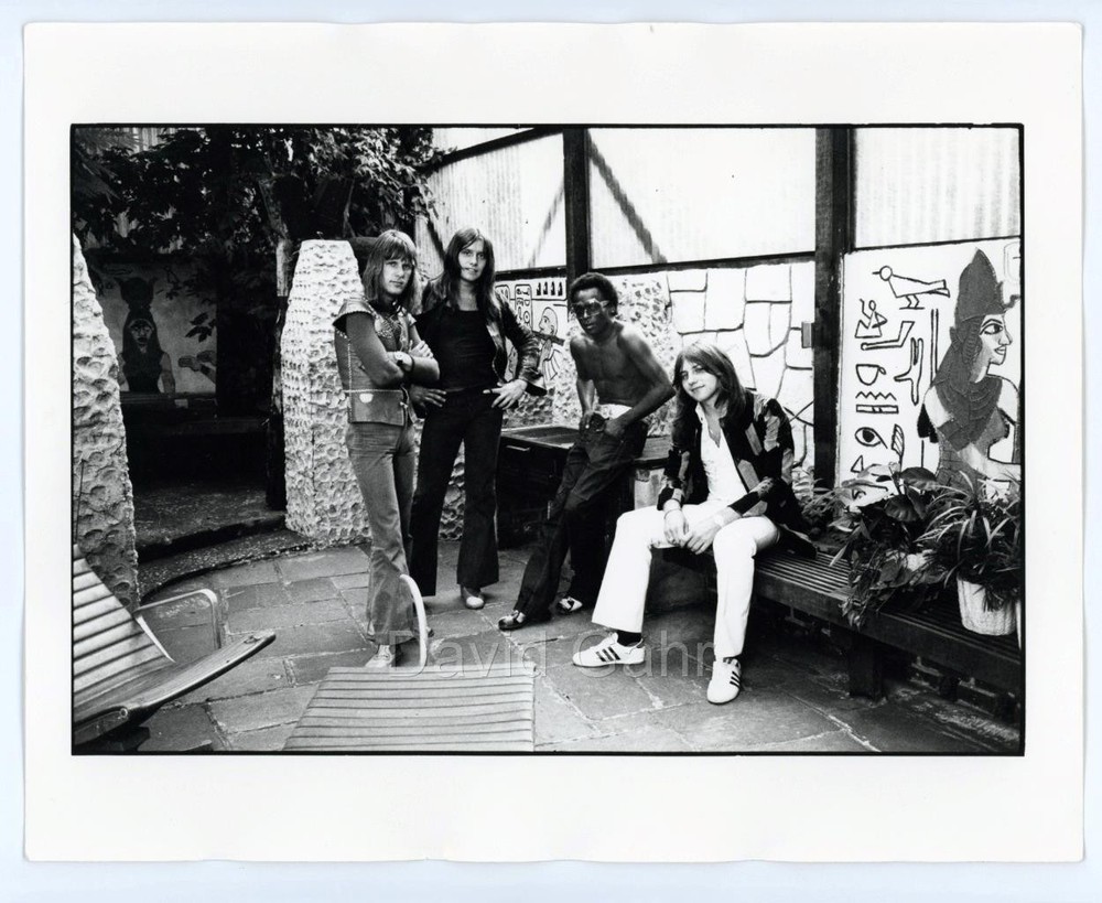 1971 Miles Davis Emerson Lake & Palmer Manhattan NYC Original Gahr Photo B724
