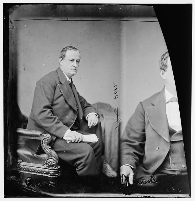 Photo:Hon. David Rea Missouri Lt Col Federal Army Portrait 1860s