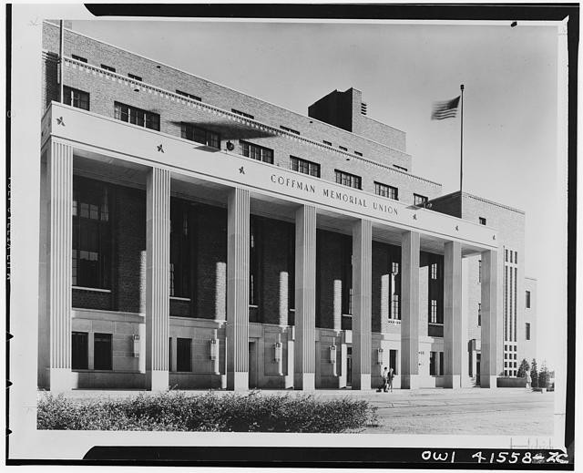 Coffman Memorial Union University of Minnesota Minneapolis 1930s Building