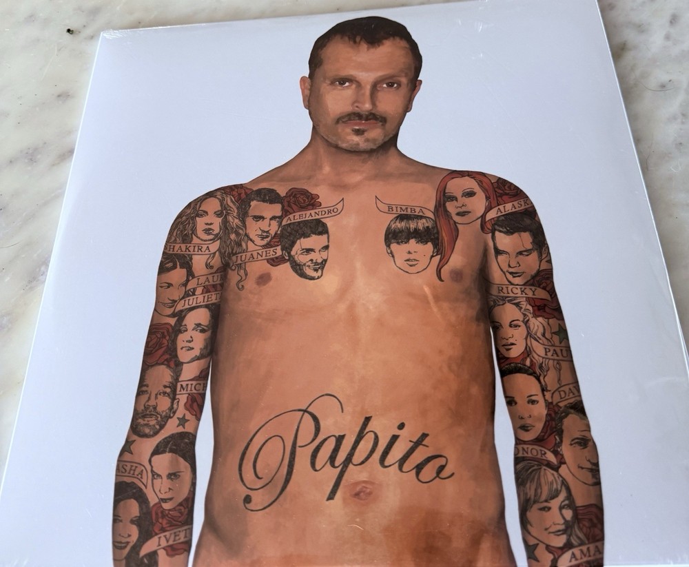 Sealed Miguel Bosé Papito 2016 Vinyl LP Record - double album