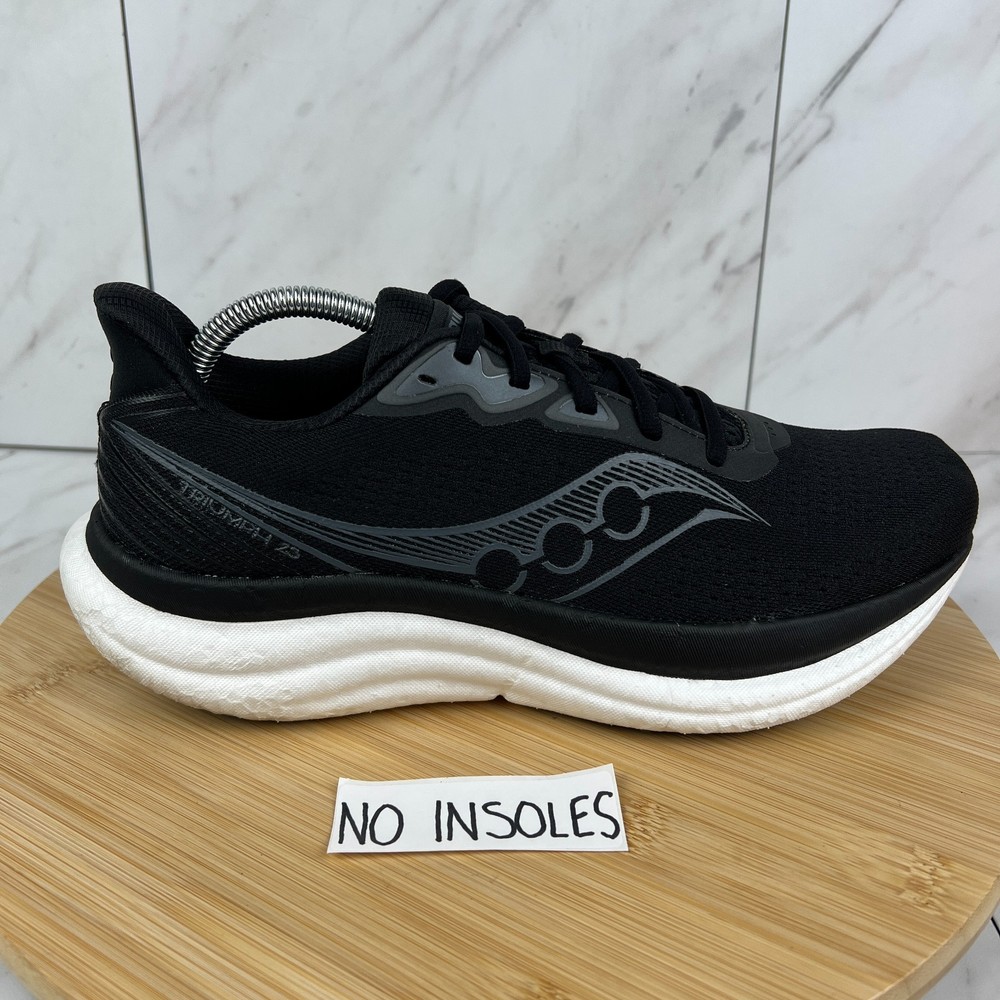 Saucony Triumph 23 Womens Size 9.5 Black Athletic Running Shoes S11023-200