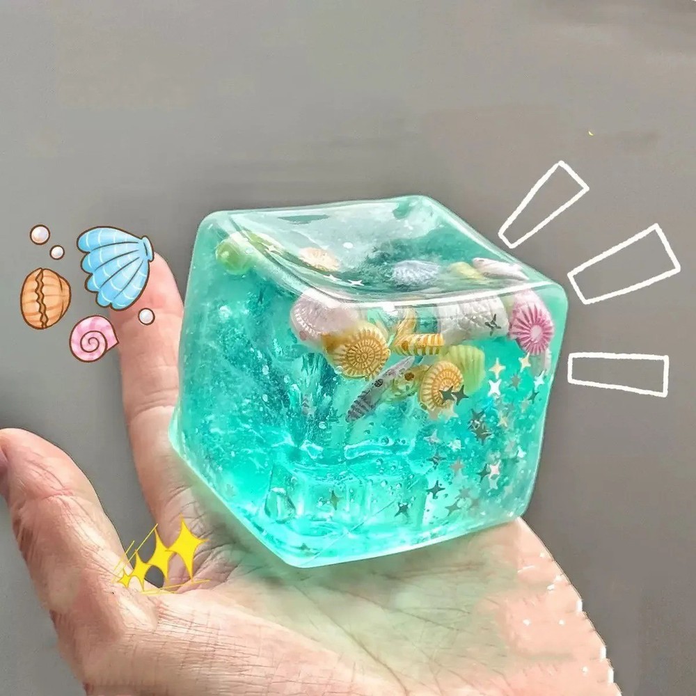Schylling Nee Doh Nice Cube Stress Ball Sensory Fidget Toy Squishy Relaxing