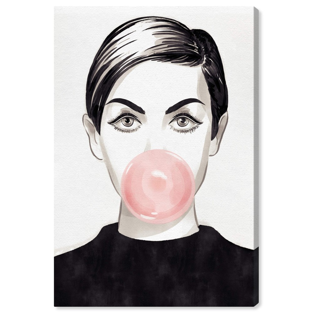 The Oliver Gal Artist Co. People and Portraits Wall Art Canvas Prints 'Bubble...