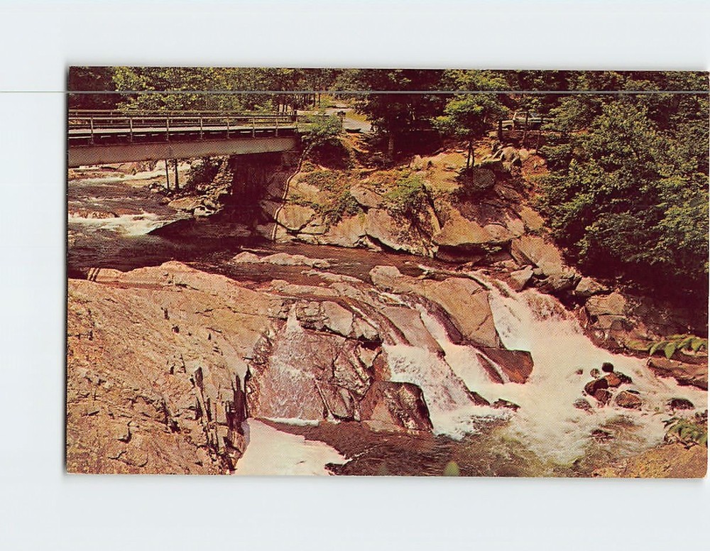 Postcard The Sinks Little River Gorge Great Smoky Mountains National Park TN USA