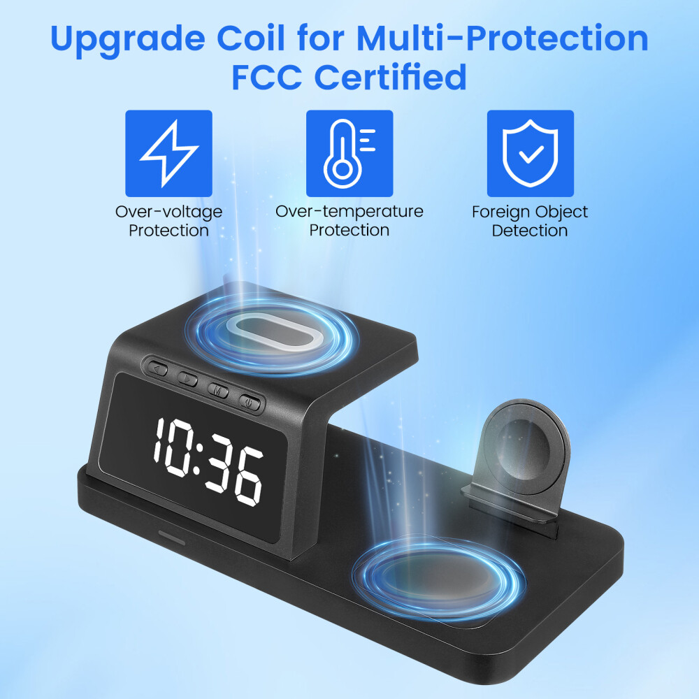 Premium Multifunctional Four-in-one Charging Station Charger