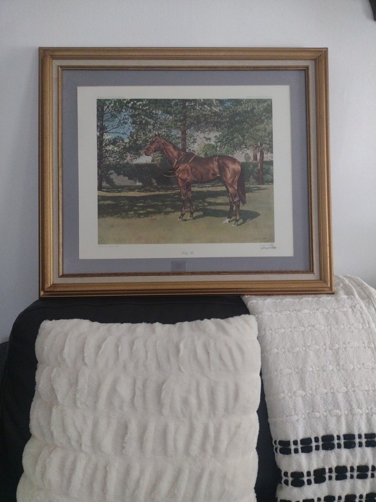 Joseph Petro Limited Edition Racehorse Print 