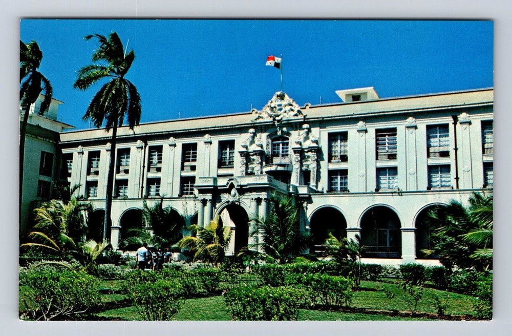 Colon-Panama, Hotel Washington, Advertising, Antique Vintage Souvenir Postcard