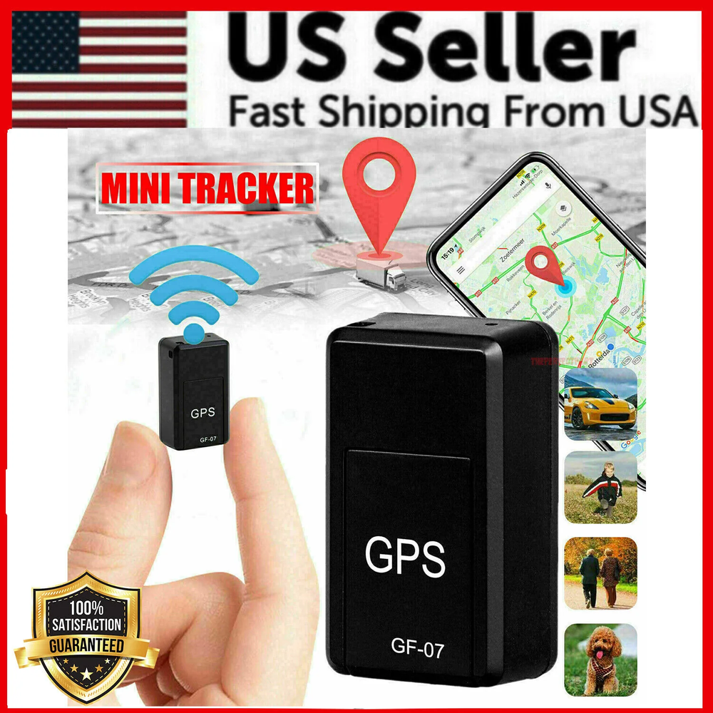 Mini Magnetic GPS Tracker for Cars Trucks Real-Time GSM GPRS Tracking USA