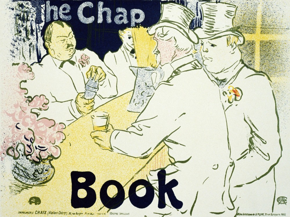 The Chap Book Decorative Poster. Fine Graphic Art. Wall Interior Design 2380