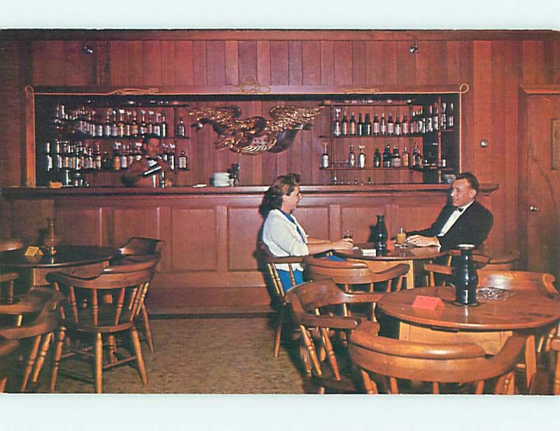 Unused Pre-1980 FISHERMAN'S WHARF INN RESTAURANT Boothbay Harbor Maine ME s0487