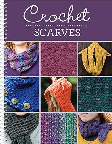 Crochet Scarves - Spiral-bound, by Publications International Ltd. - Very Good j