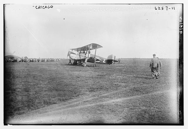 Photo:CHICAGO,Airplane,Plane,Aviation,Bain News Service