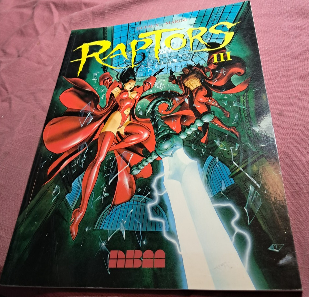 Raptors 111 NBM graphic novel Defaux -Marini Gothic Vampires first print 2001