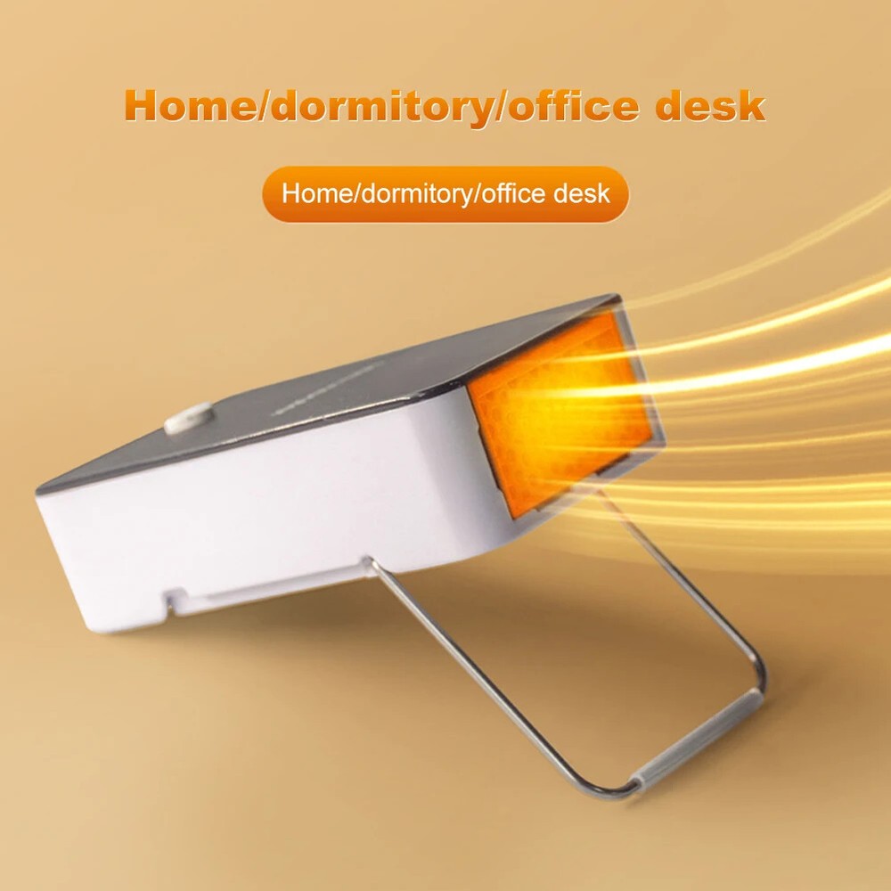Portable Electric Heater Desktop Hand Warmer Space Warm Air Blower Fan Heater