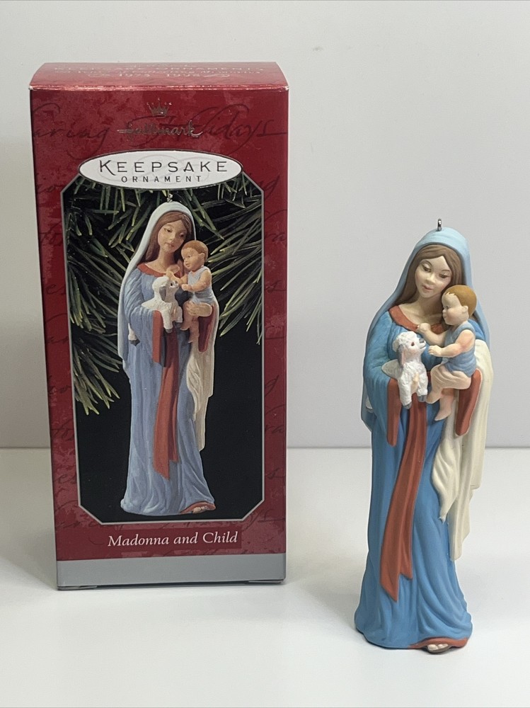 1998 Hallmark Keepsake Madonna & Child Ornament by Anita Rogers