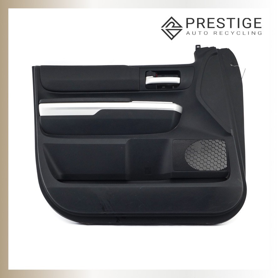 2014-2017 TOYOTA TUNDRA Door Trim Panel Interior Front Left Black 67620-0C590-C1