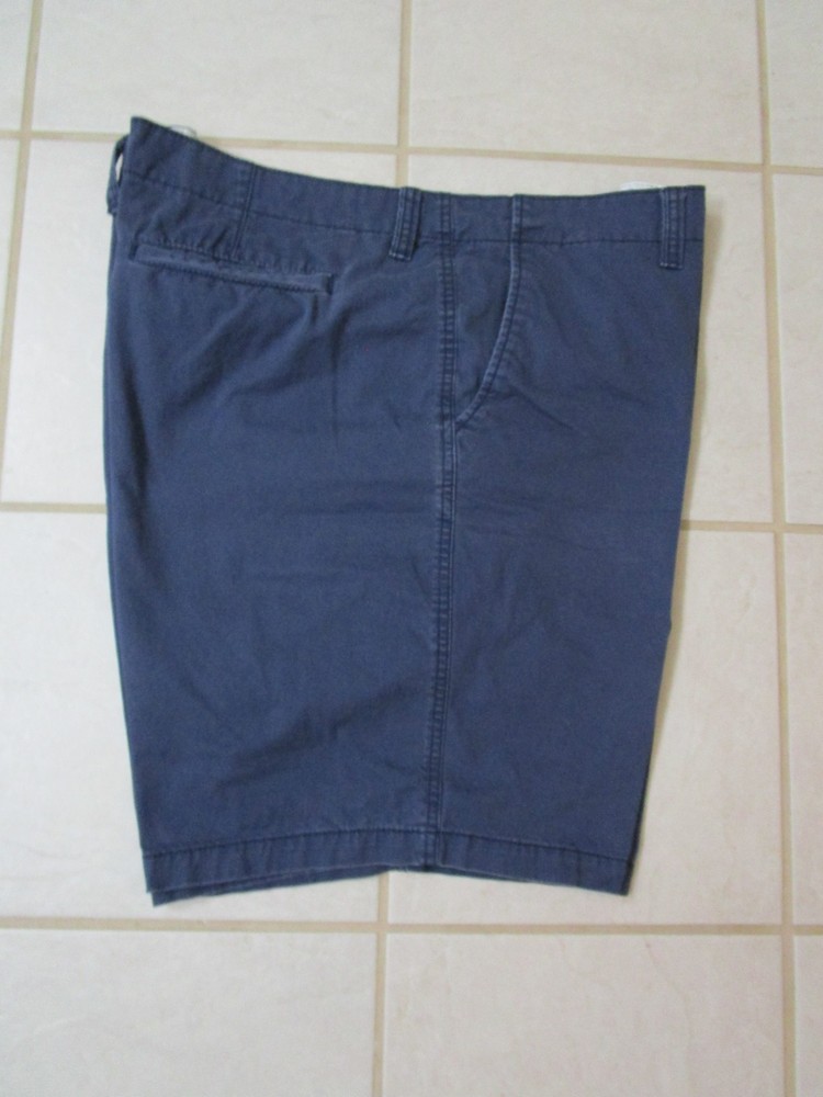 GUC ~ MEN'S NAVY BLUE  OLD NAVY SHORTS ~ 48 x 9 3/4 ~ 100% Cotton ~ LIVED-IN STR