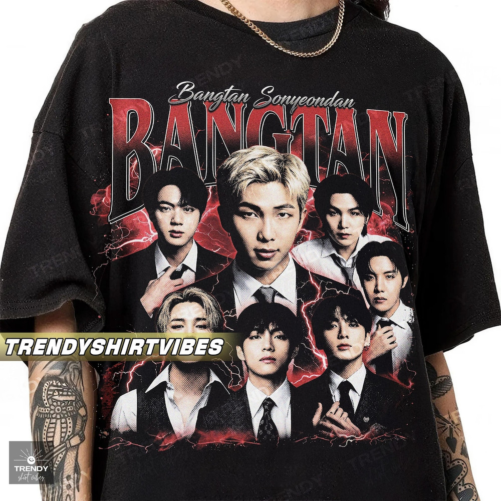 BTS Arirang World Tour 2026 T Shirt Bangtan K-Pop Concert Tee Unisex S-5XL