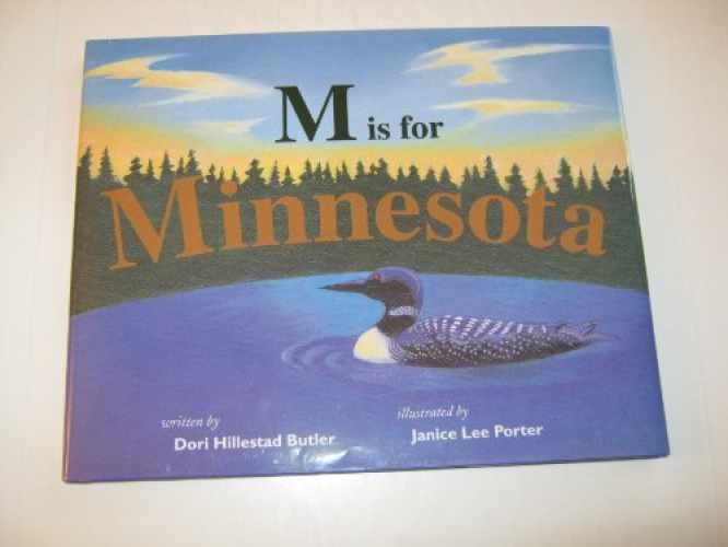 M Is For Minnesota - Hardcover, by Butler Dori Hillestad - Very Good z